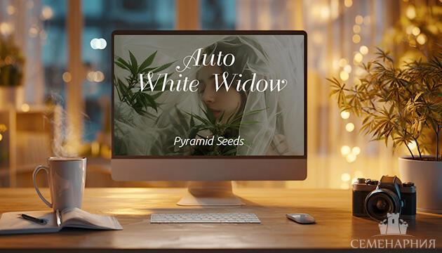 Гроурепорт сорта конопли Auto White Widow от Pyramid Seeds Выращивание сорта марихуаны Auto White Widow от Pyramid Seeds