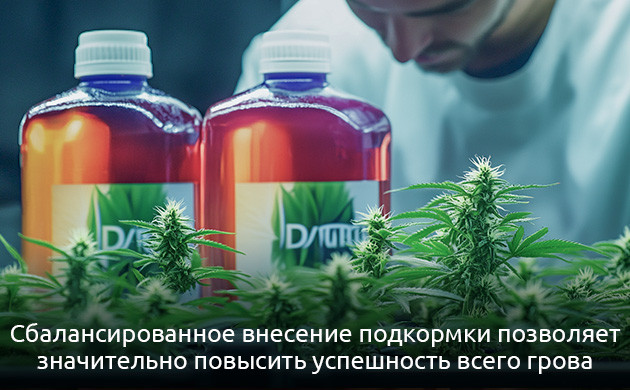 Удобрения для конопли Подкормка для конопли