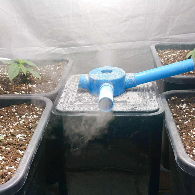 Использование увлажнителя Увлажнитель в гроубоксе