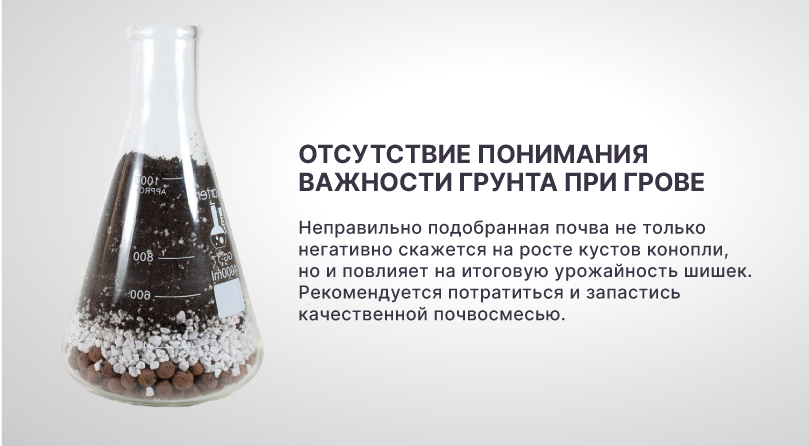 Неправильно подобранный грунт Важность грунта