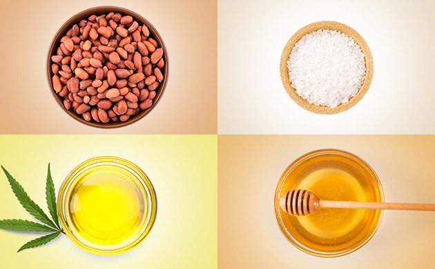 Арахисовая паста с добавлением канна-масла Ингредиенты для 1 рецепта