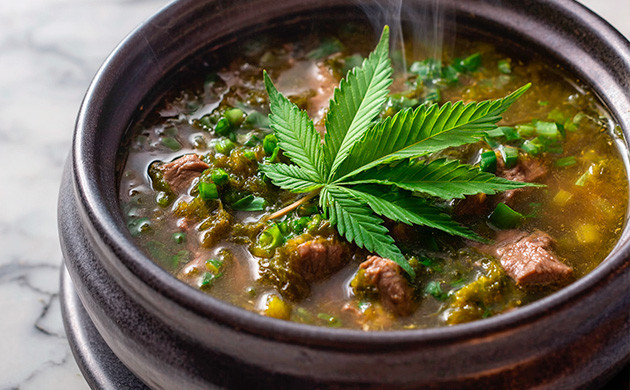 Рецепт китайского конопляного супа Китайский конопляный суп