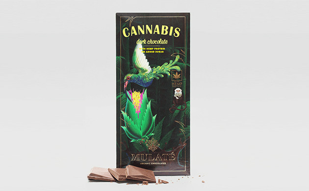 Шоколад из Германии с белками каннабиса Шоколад от MULATE
